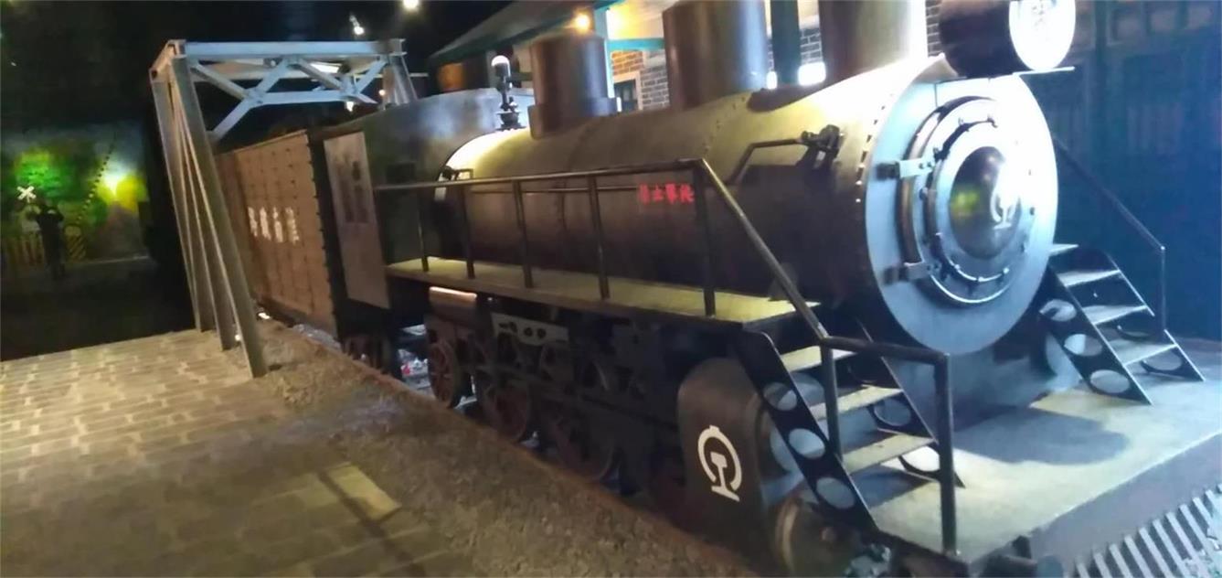 宜良县蒸汽火车模型